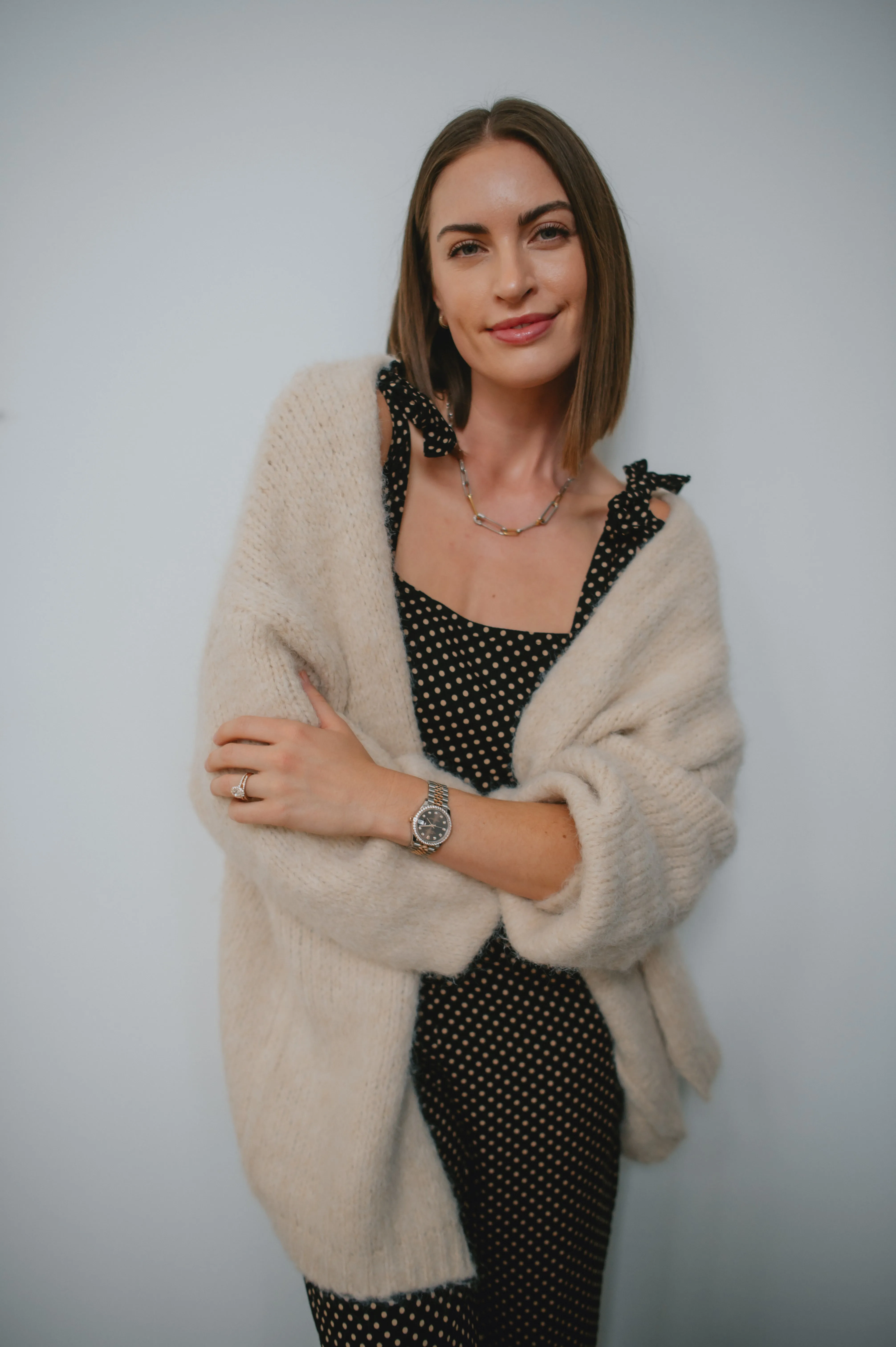 The Marlowe Cardigan x Siera Bearchell - Linen