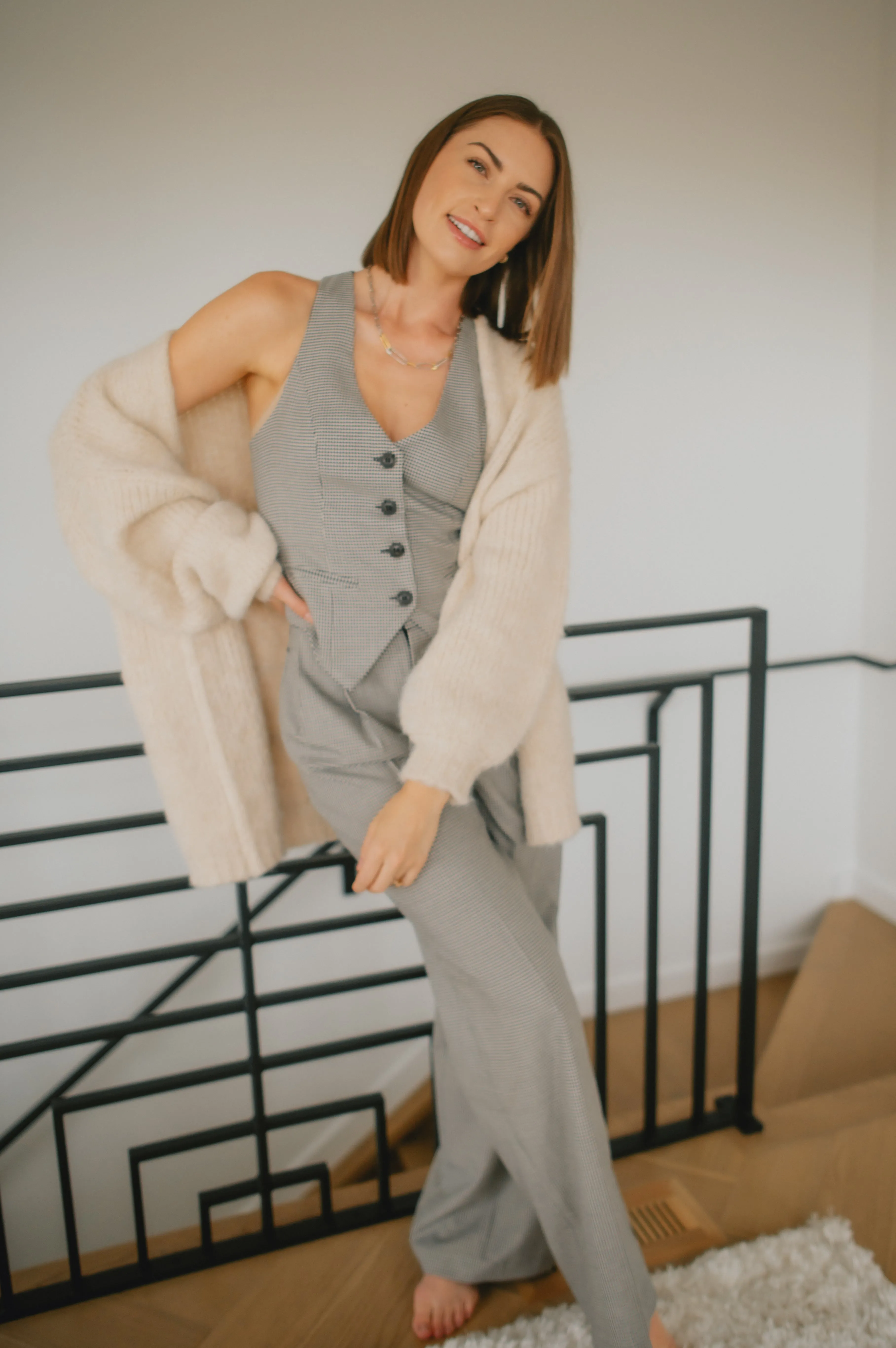 The Marlowe Cardigan x Siera Bearchell - Linen