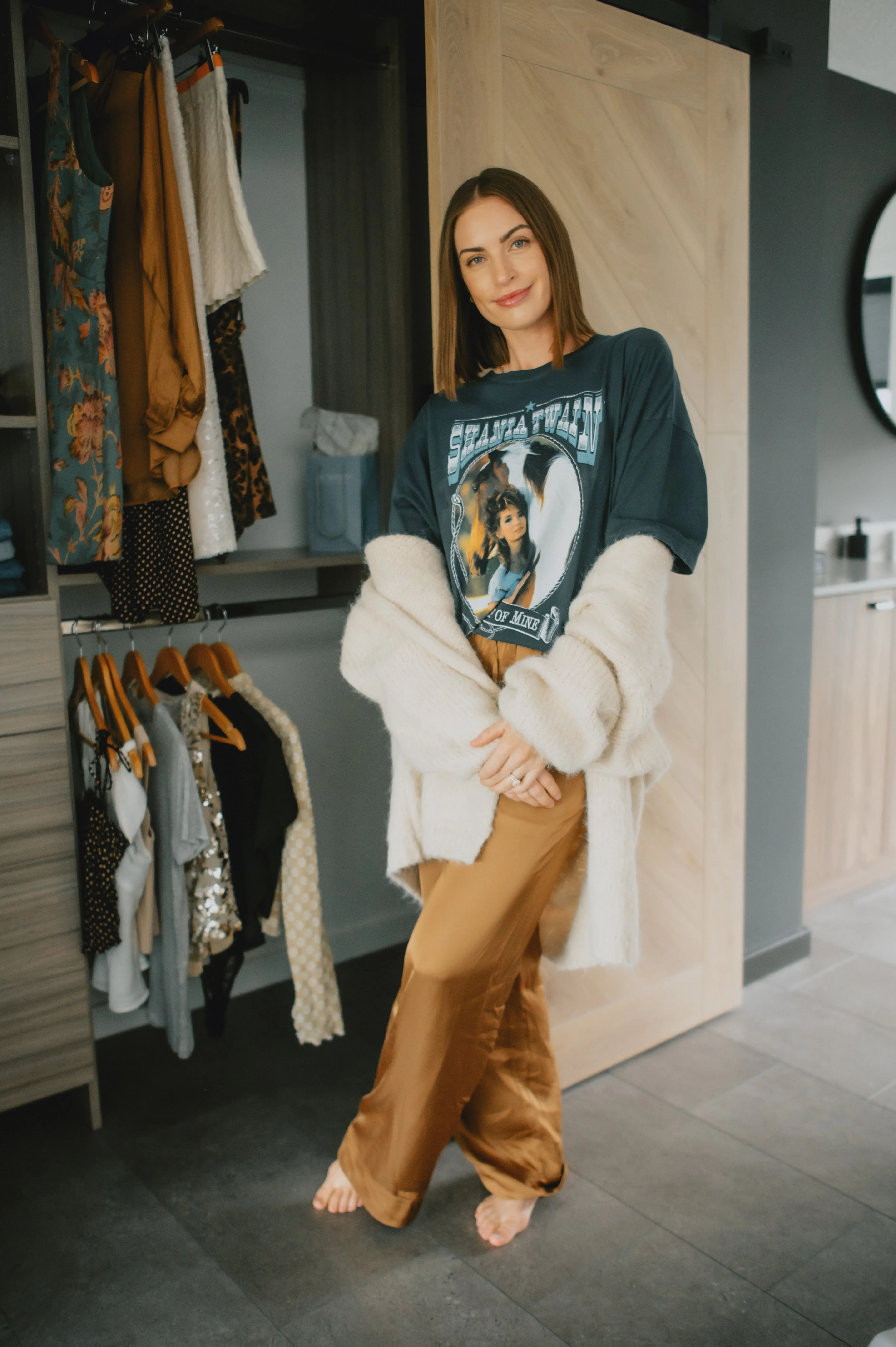 The Marlowe Cardigan x Siera Bearchell - Linen
