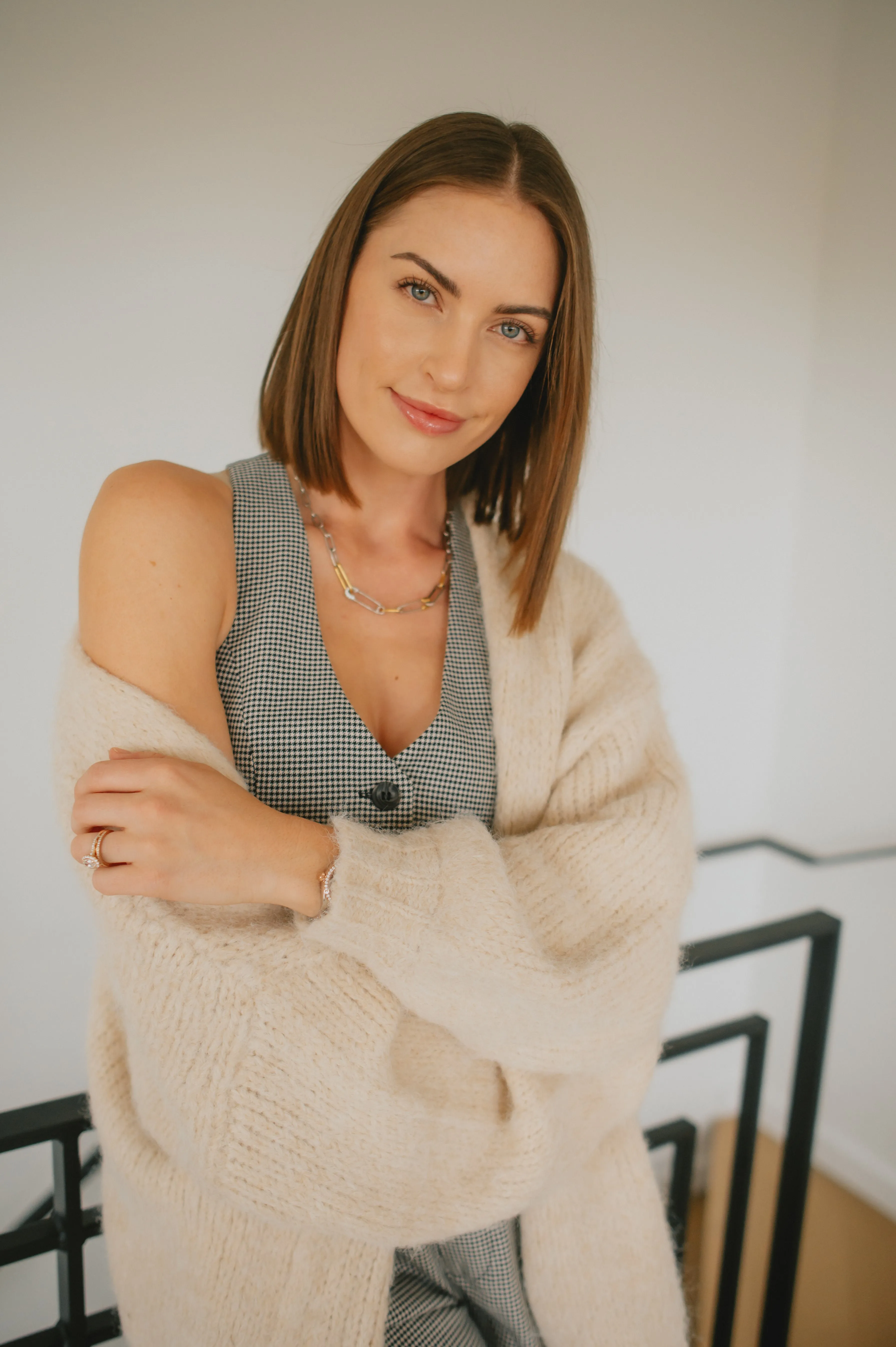 The Marlowe Cardigan x Siera Bearchell - Linen