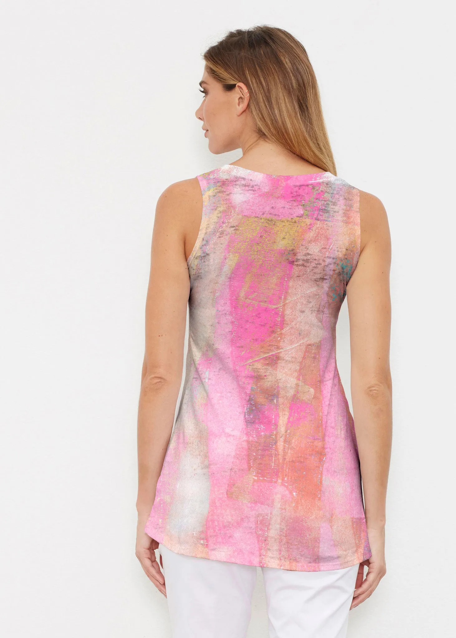 Tiki Pink (15040) ~ Signature High-low Tank