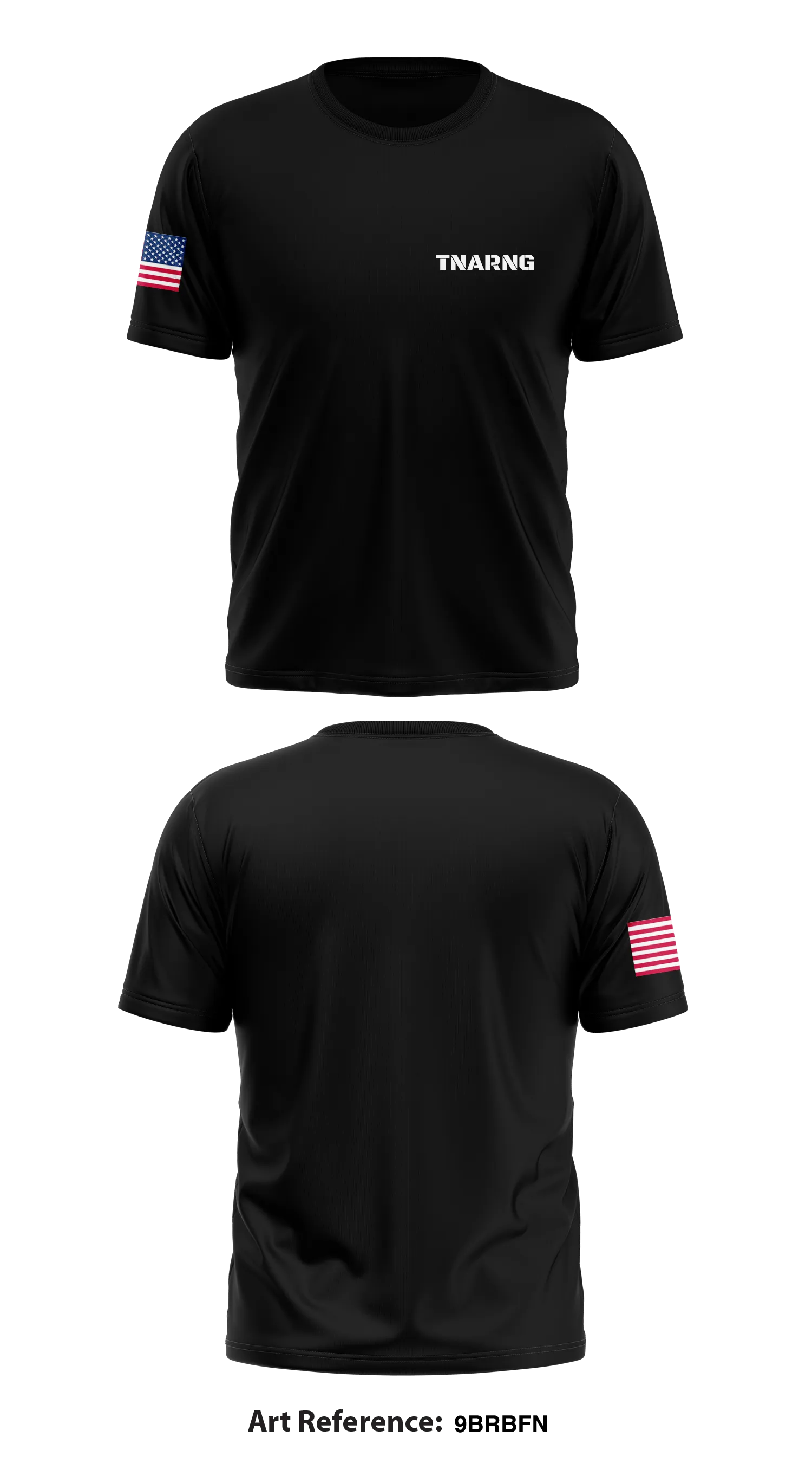 TNARNG Store 1 Core Men's SS Performance Tee - 9bRBfn