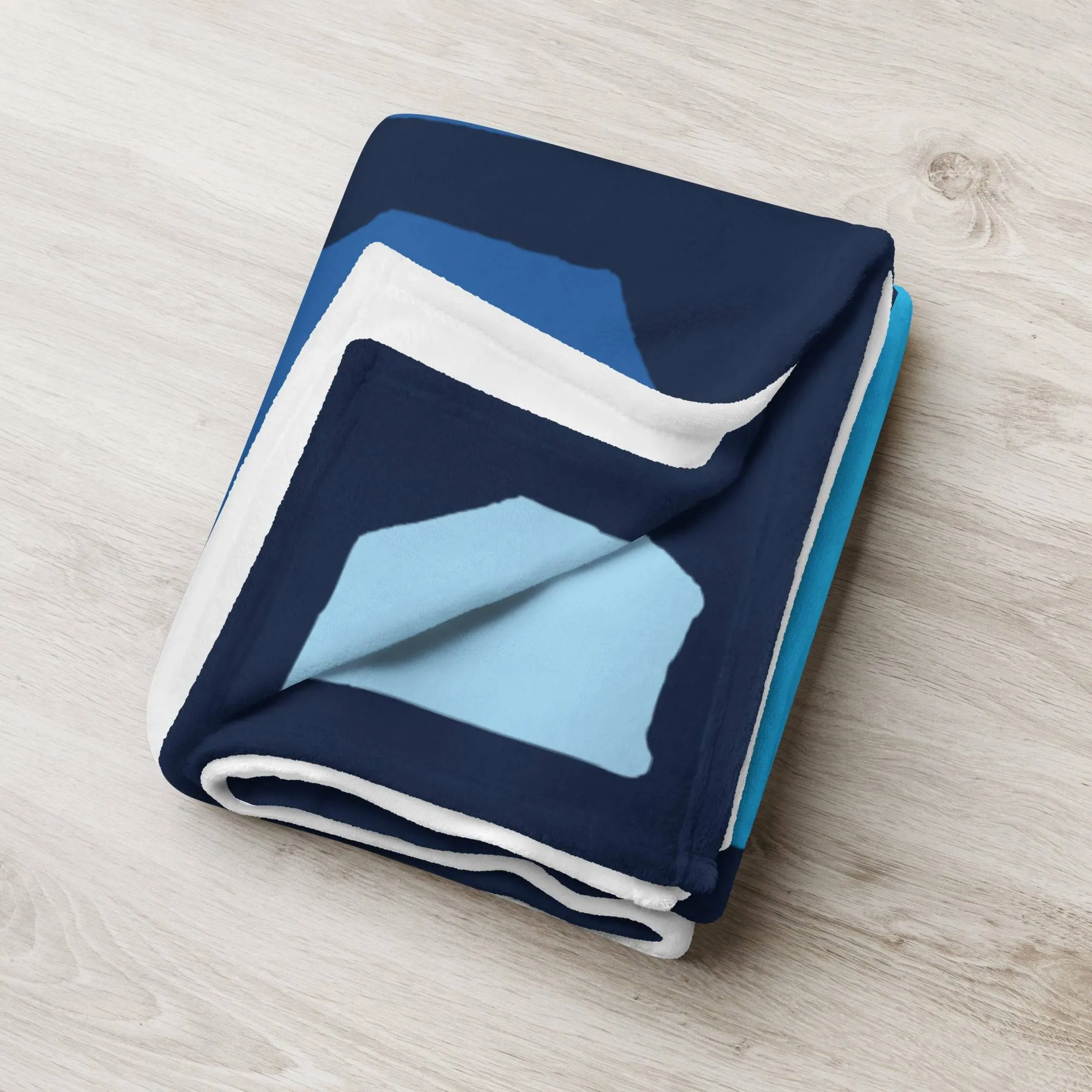 TrendySwimmer Swim Repeat Throw Blanket