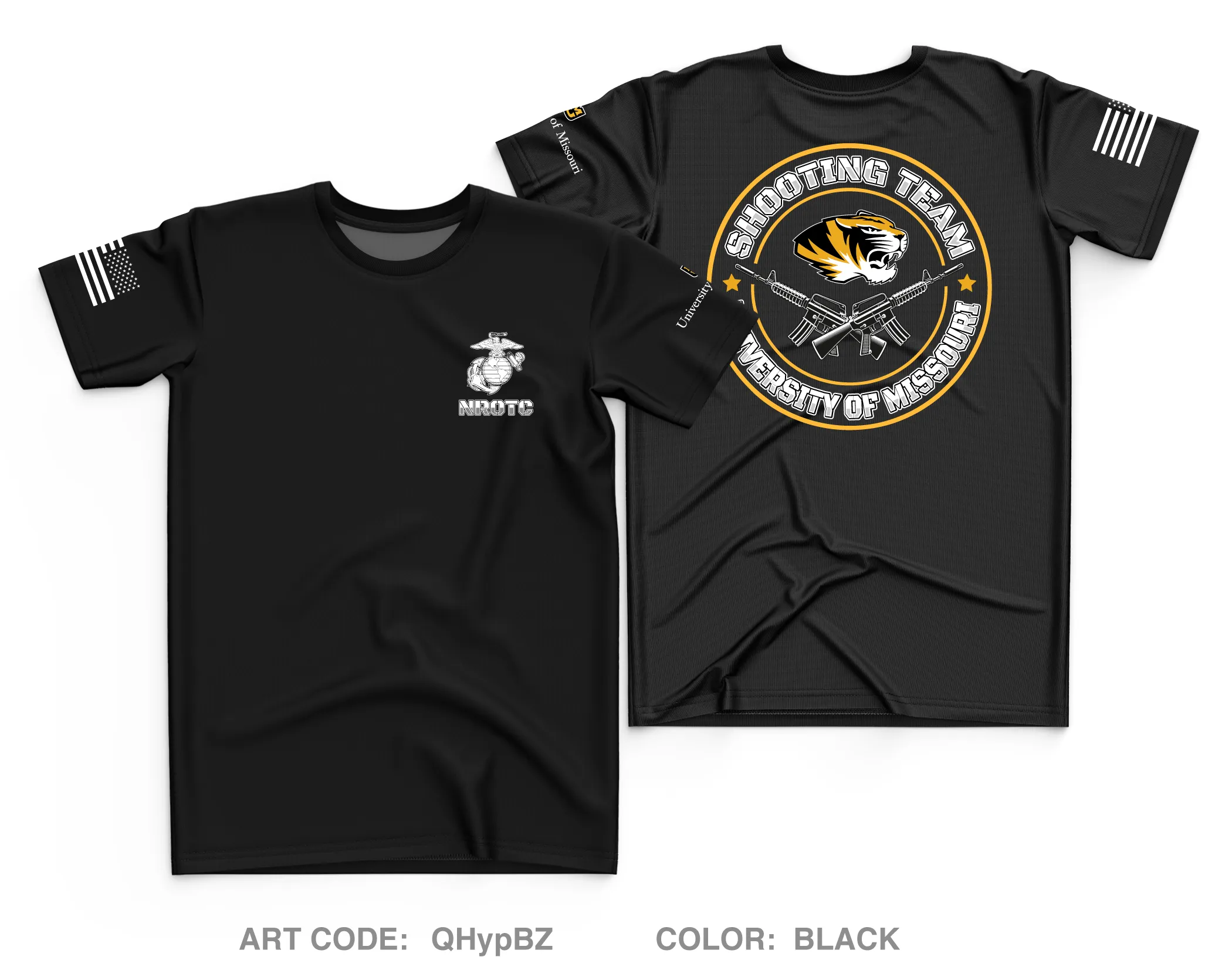 University of Missouri NROTC Core Men's SS Performance Tee - QHypBZ