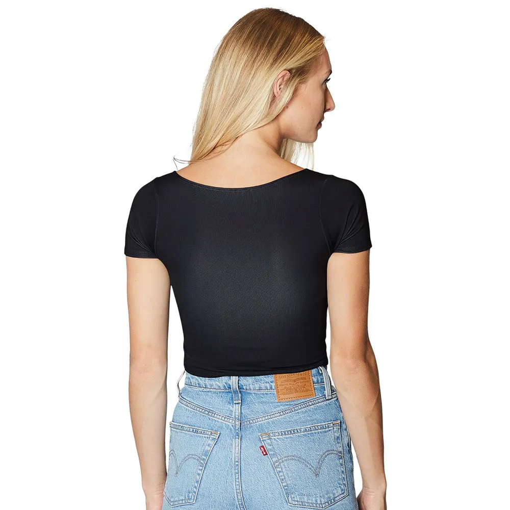 Utah Black Babydoll Tee
