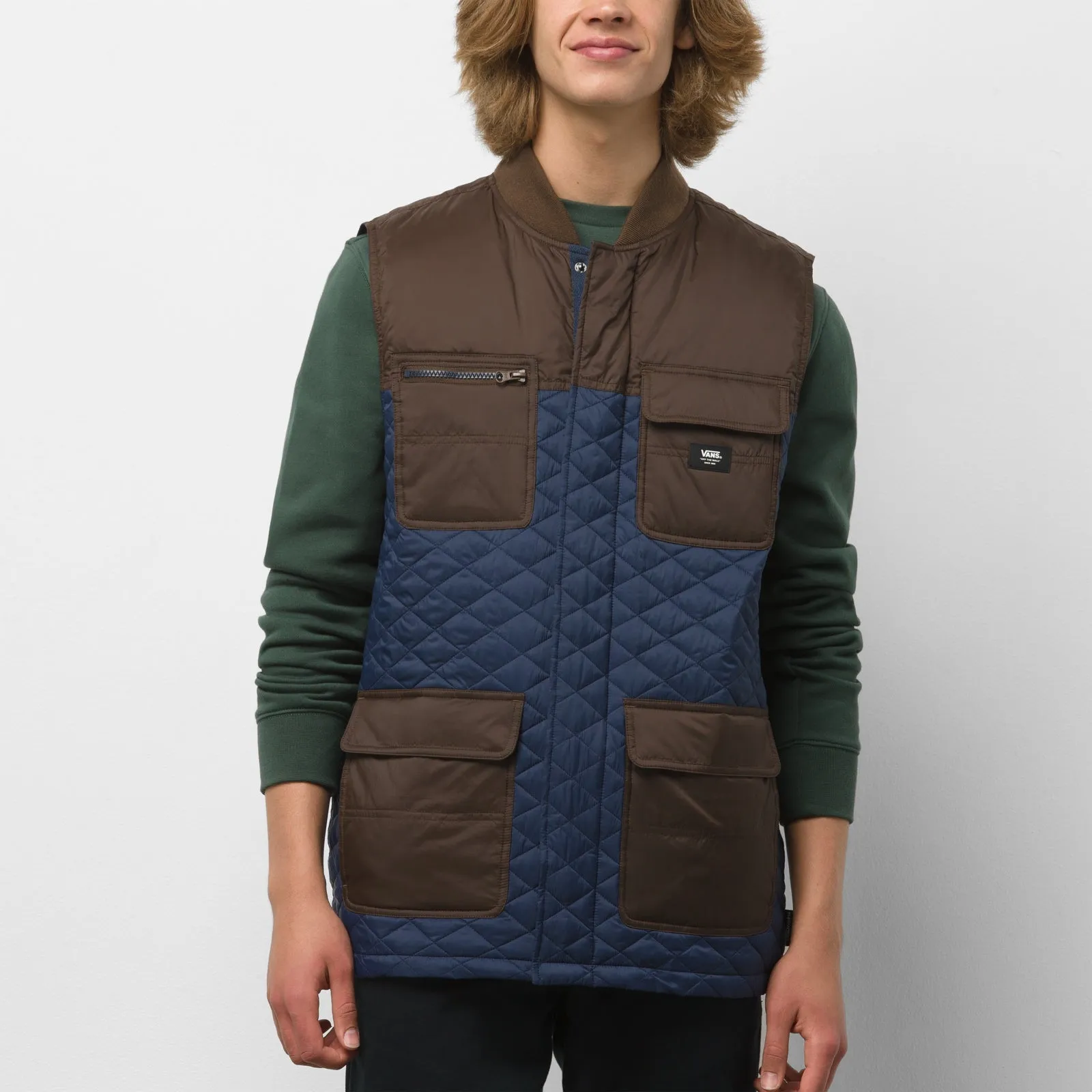 Vans Drill Chore Vest MTE Thermoball Jacket Dress Blues/Demitasse
