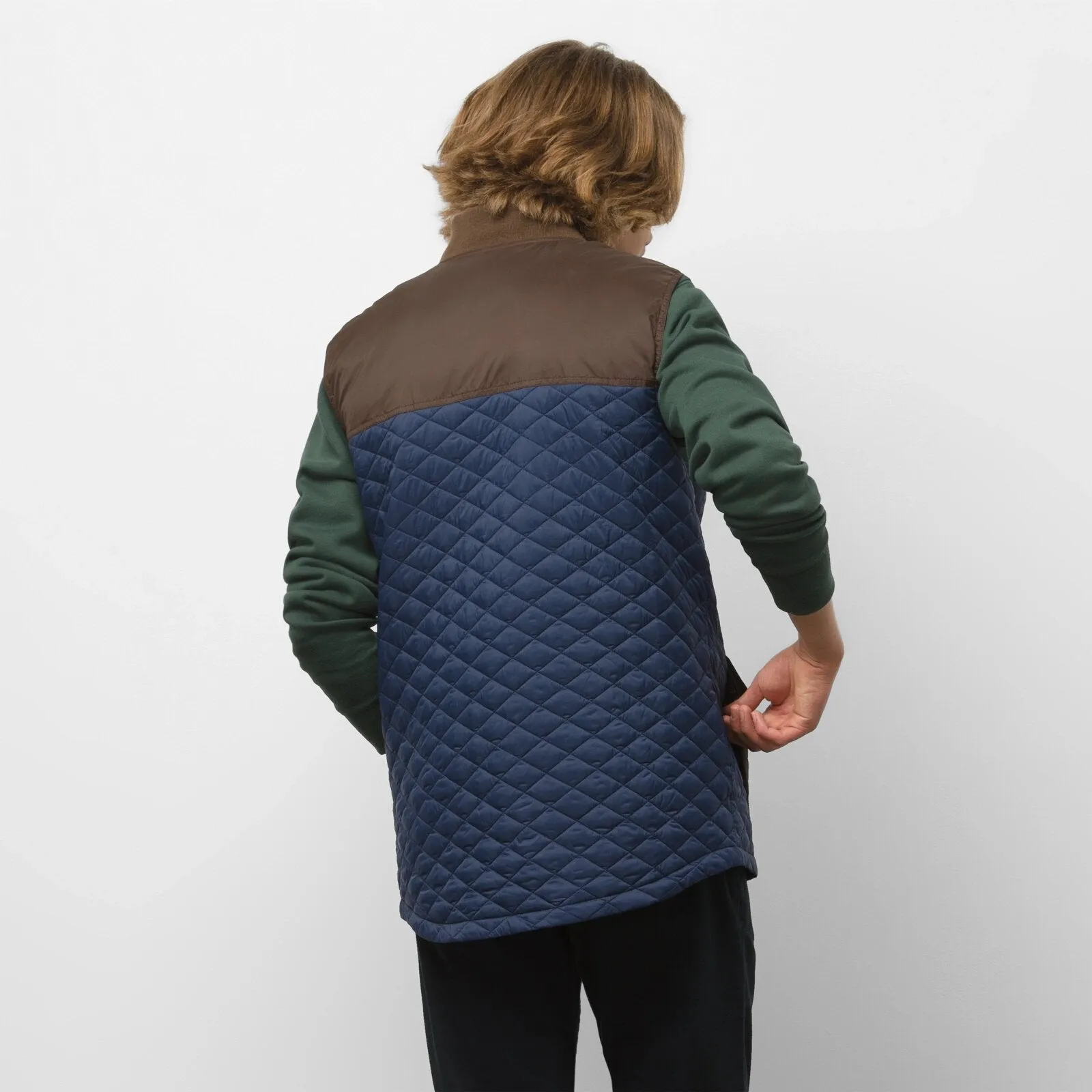 Vans Drill Chore Vest MTE Thermoball Jacket Dress Blues/Demitasse