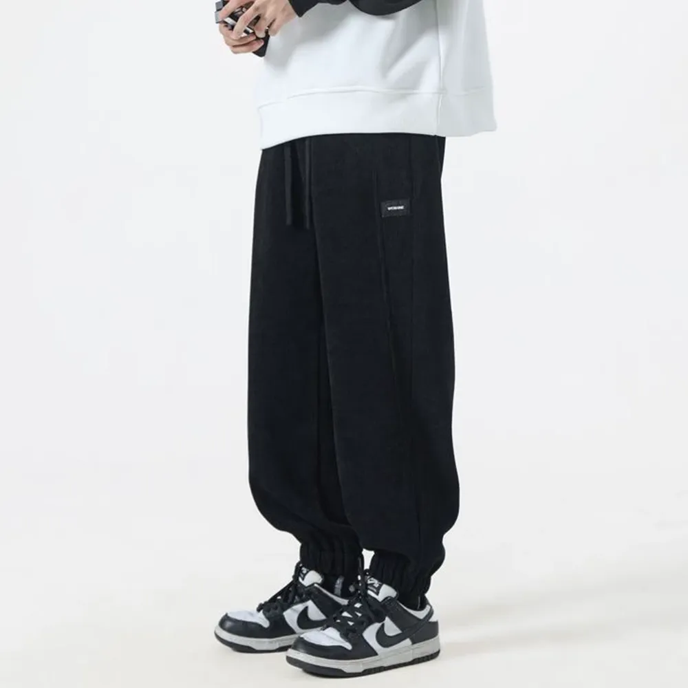 Versatile Corduroy Warm Leggings Sweatpants