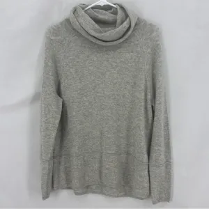 Vince. Women’s Small Gray Cashmere Cowl Neck Pullover Sweatshirt Sweater