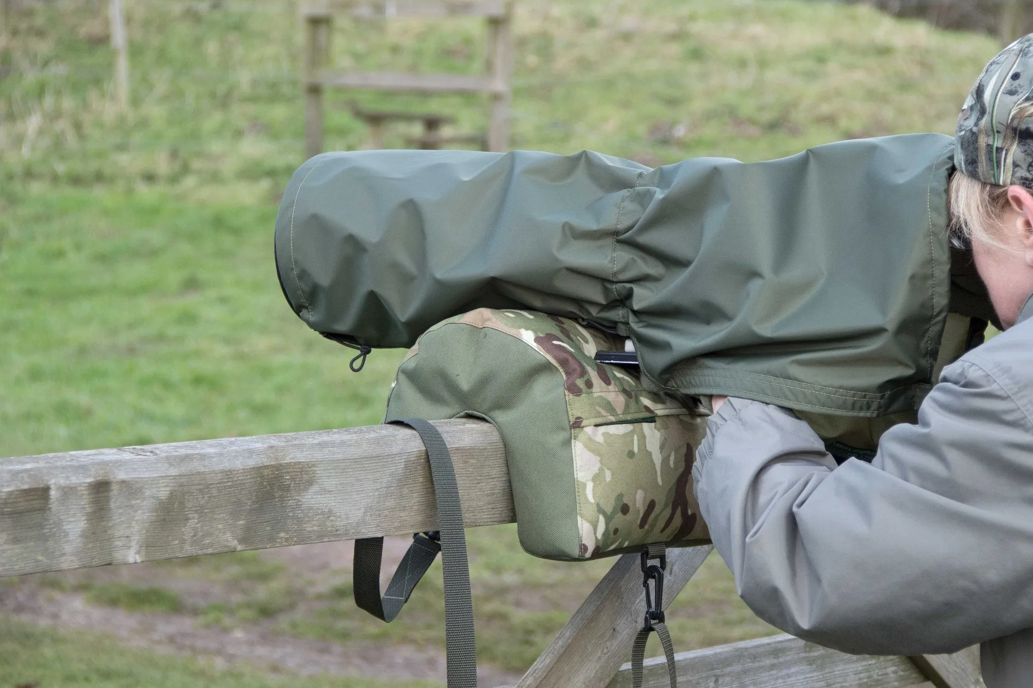 Waterproof Lens Cover For Sigma 300 F2.8  DG OS HSM in DPM Camo, Olive Green, Black colours