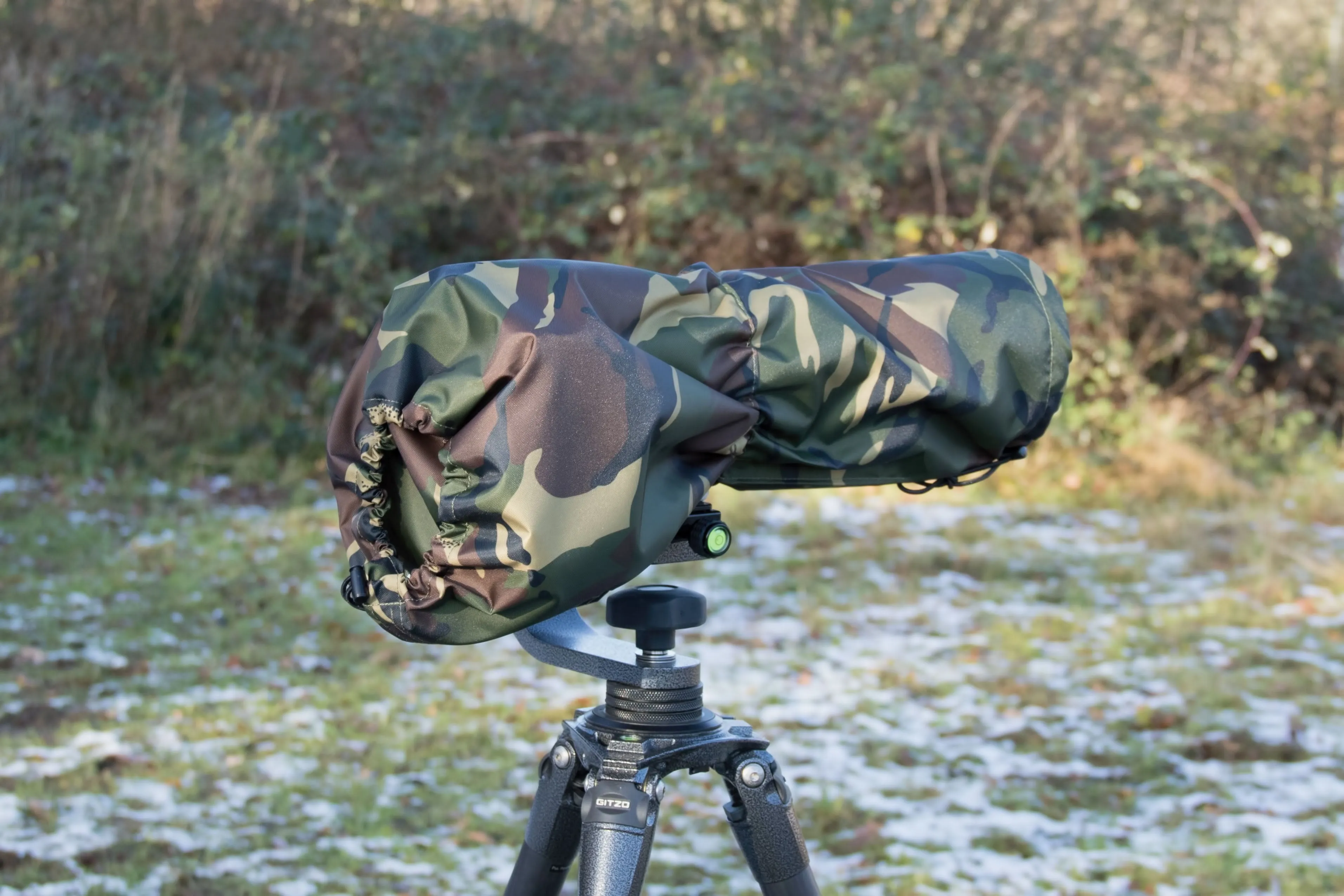 Waterproof Lens Rain Cover For Sigma 120-300 F2.8  DG OS HSM in DPM Camo, Olive green, Black colours