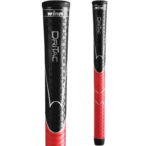 Winn Dri-Tac Black/Red Standard 60 Round