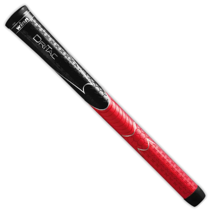 Winn Dri-Tac Black/Red Standard 60 Round