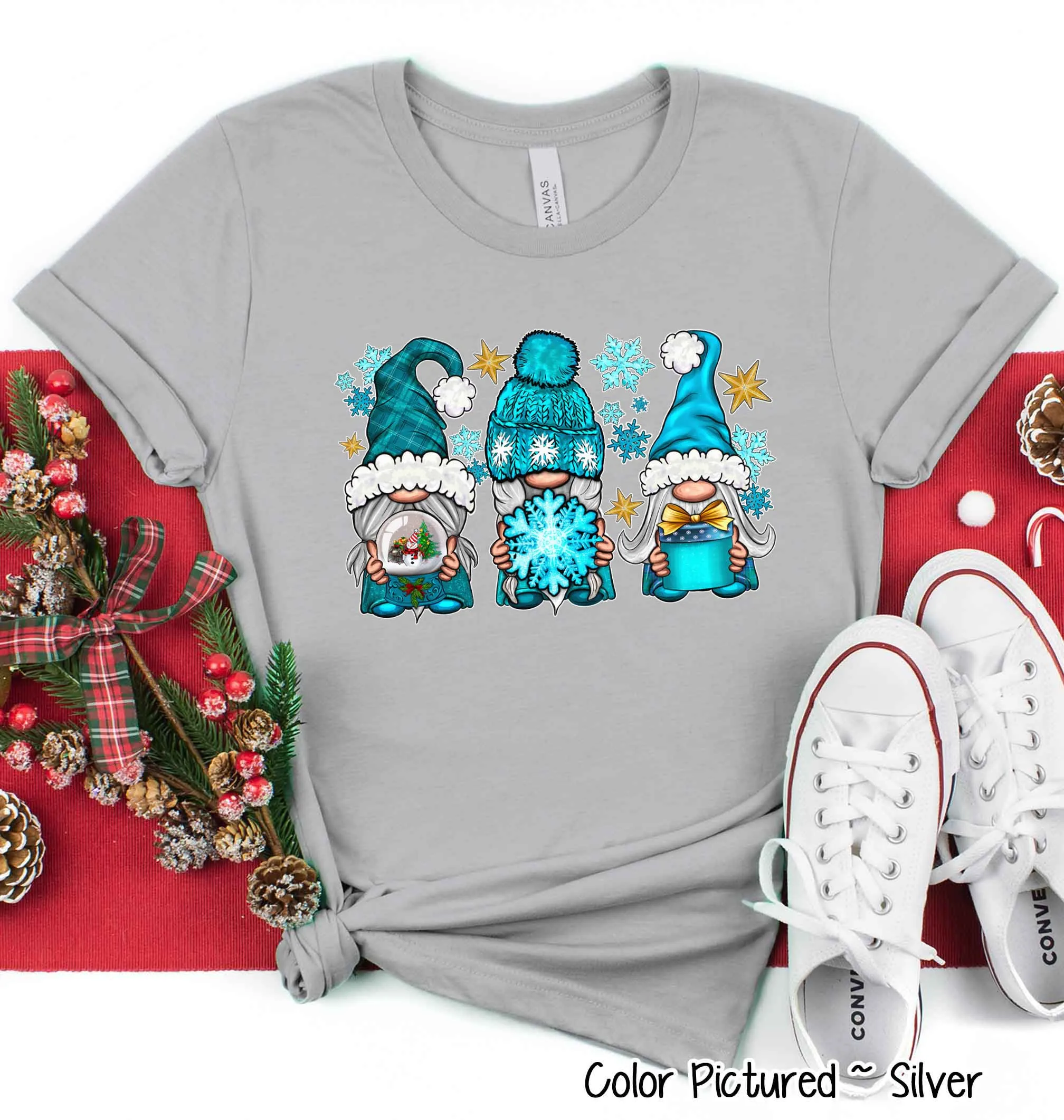 Winter Gnome Trio Tee or Sweatshirt