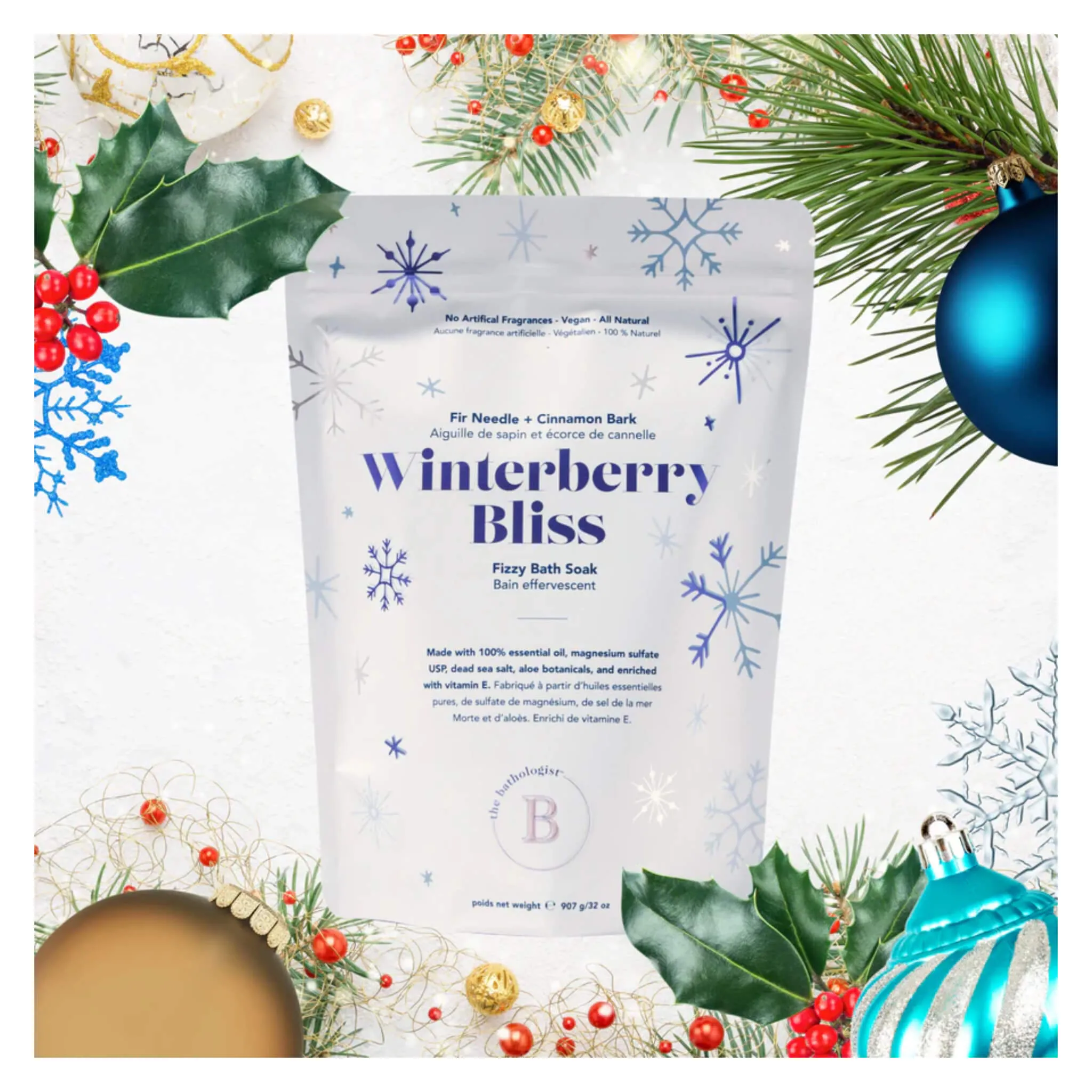 Winterberry Bliss Fizzy Bath Soak