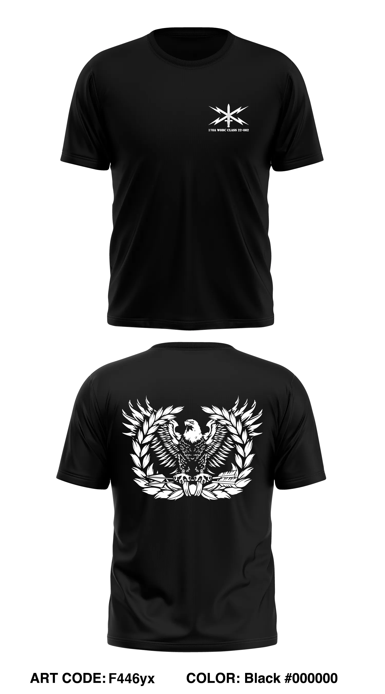 WOBC Class 22-002 Core Men's SS Performance Tee - F446yx