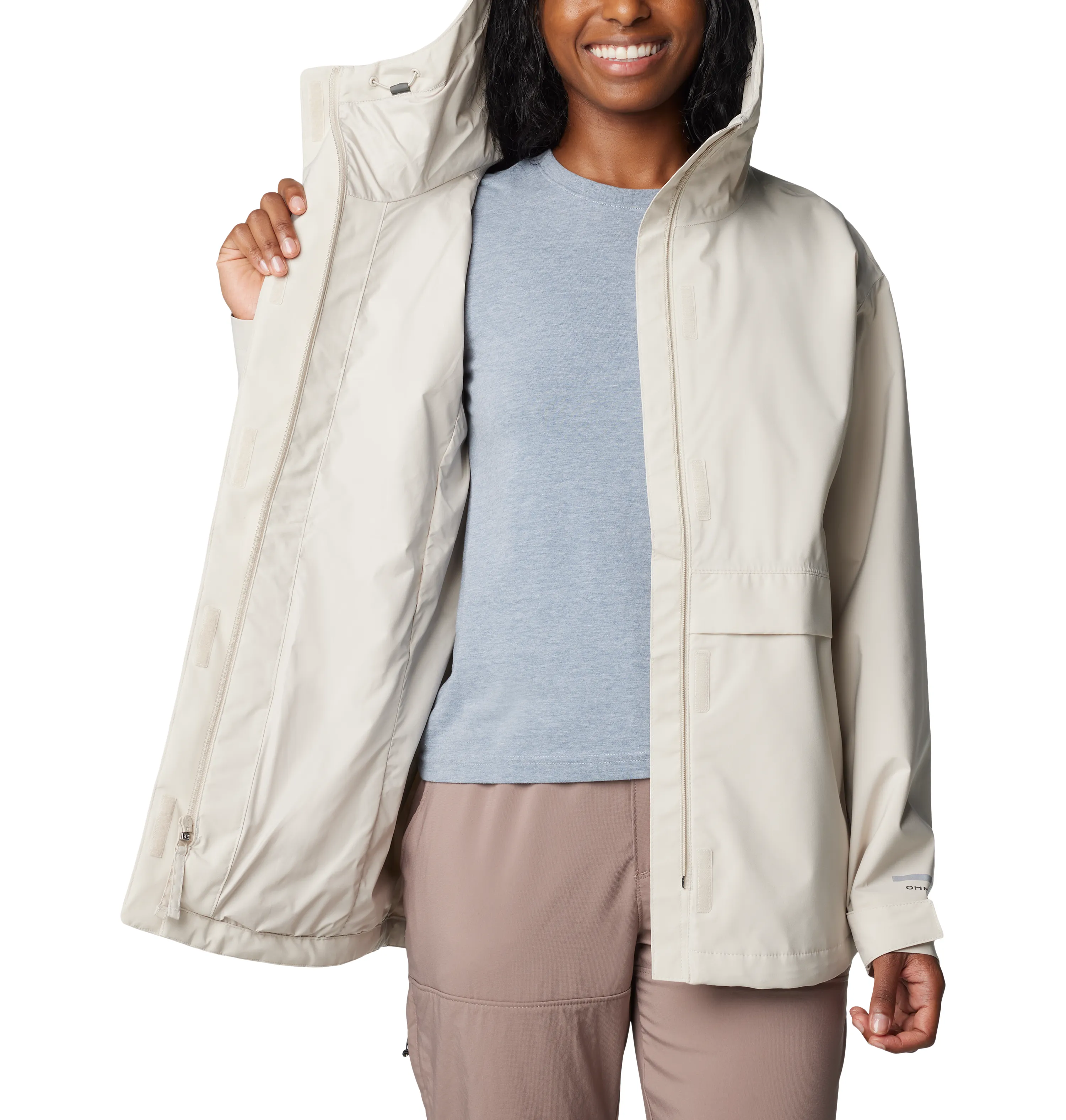 WOMEN'S ALTBOUND WATERPROOF RECYCLED JACKET - DARK STONE
