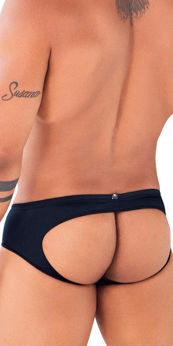 Xtremen 91111 Super Shine Jockstrap Black