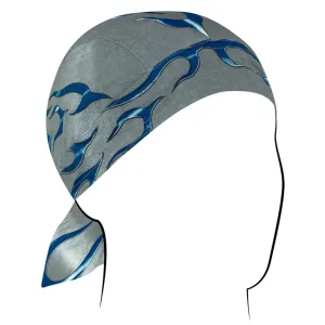 Z354 Flydanna®, Cotton, Blue Tank Flame